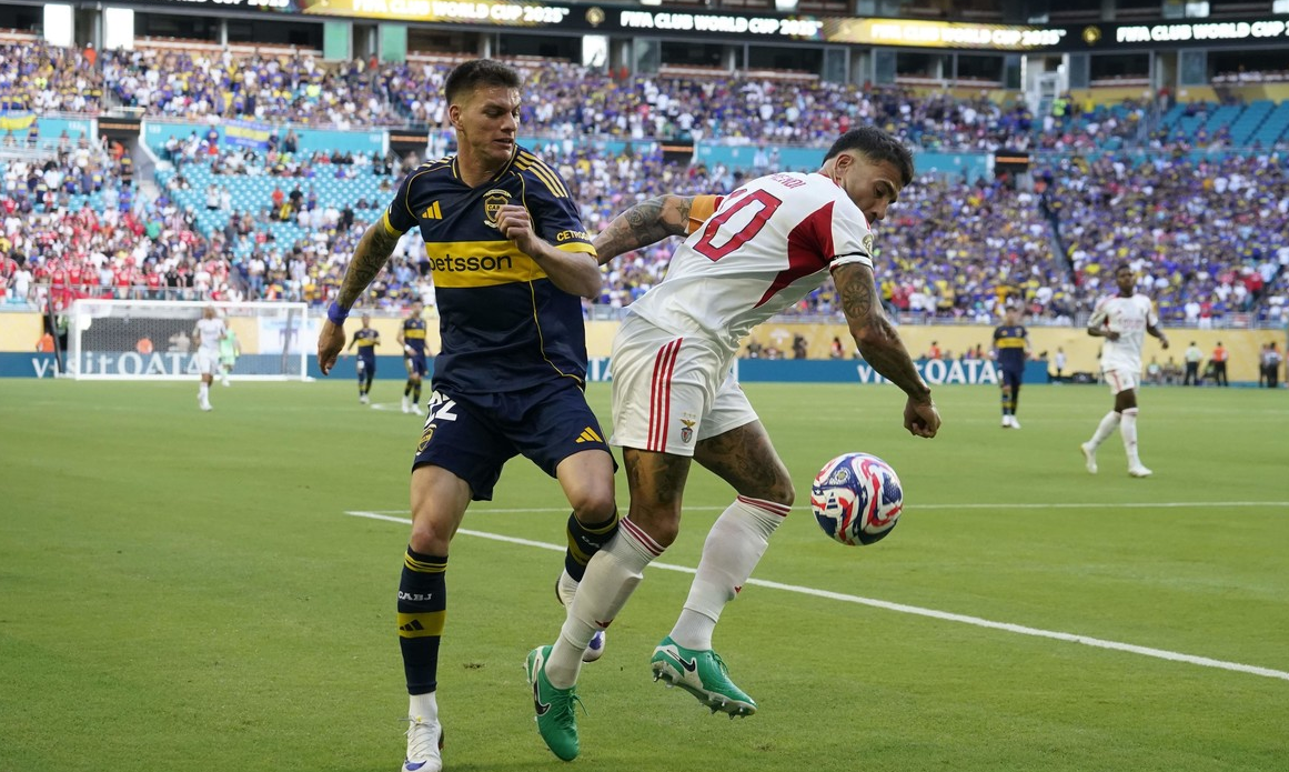 Boca empató con Benfica en un duelo caliente por el Mundial de Clubes