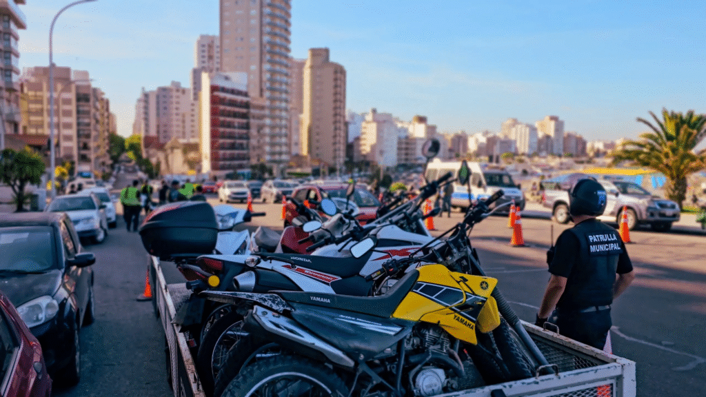 Patrulla Municipal. Motos
