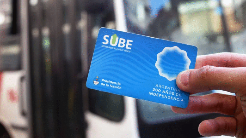 SUBE. Transporte.