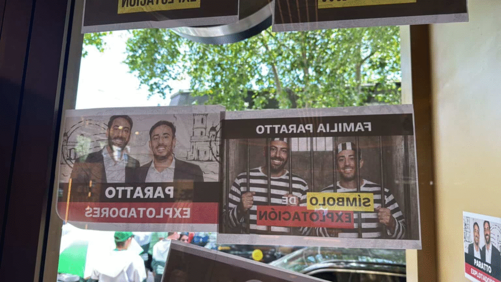 UTHGRA repudió el escrache a Hard Rock Café y denunció “extorsión” del Sindicato de Pasteleros