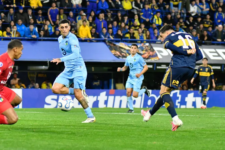 Con un gol de Merentiel, Boca superó a O’Higgins en La Bombonera
