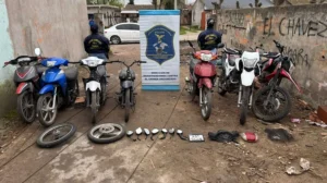 Desbaratan una banda acusada de robar autos y motos en Mar del Plata