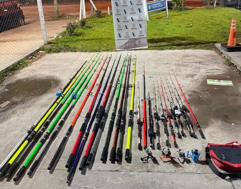 Intentó robar un comercio de artículos de pesca y terminó detenido