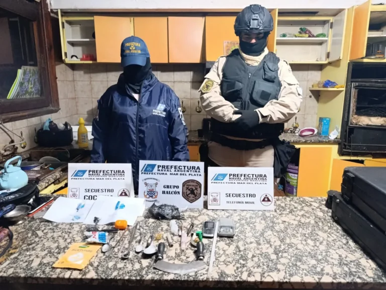 Prefectura detuvo a un hombre en un operativo contra el narcotráfico y la trata