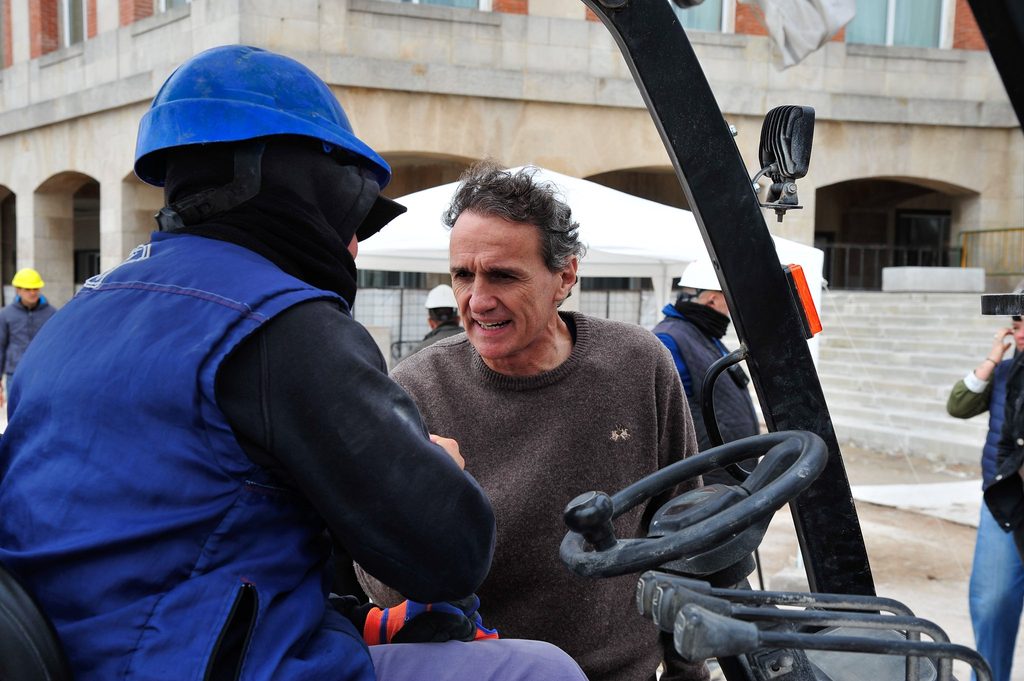 Katopodis supervisó el avance de las obras de renovación de la Rambla