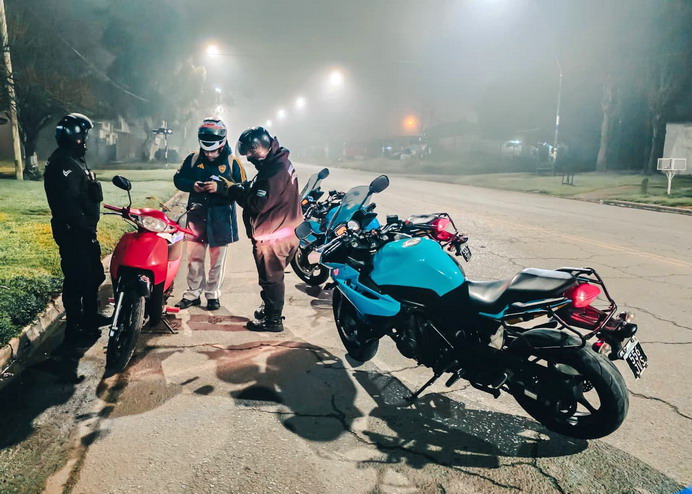 La Patrulla Municipal secuestró 63 motos durante operativos de control