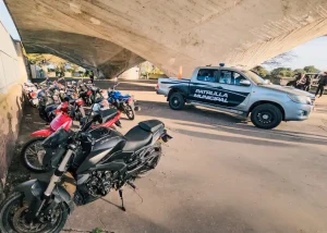 Secuestraron 420 motos en un mes por distintas infracciones