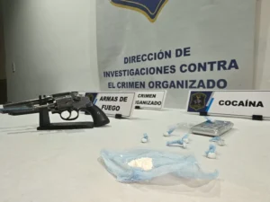 Golpe al narcomenudeo: detuvieron a una pareja y secuestraron droga y un arma
